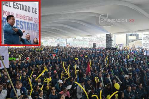 Buenas noticias anuncia líder del SMSEM, Jenaro Martínez en el Día del Trabajo